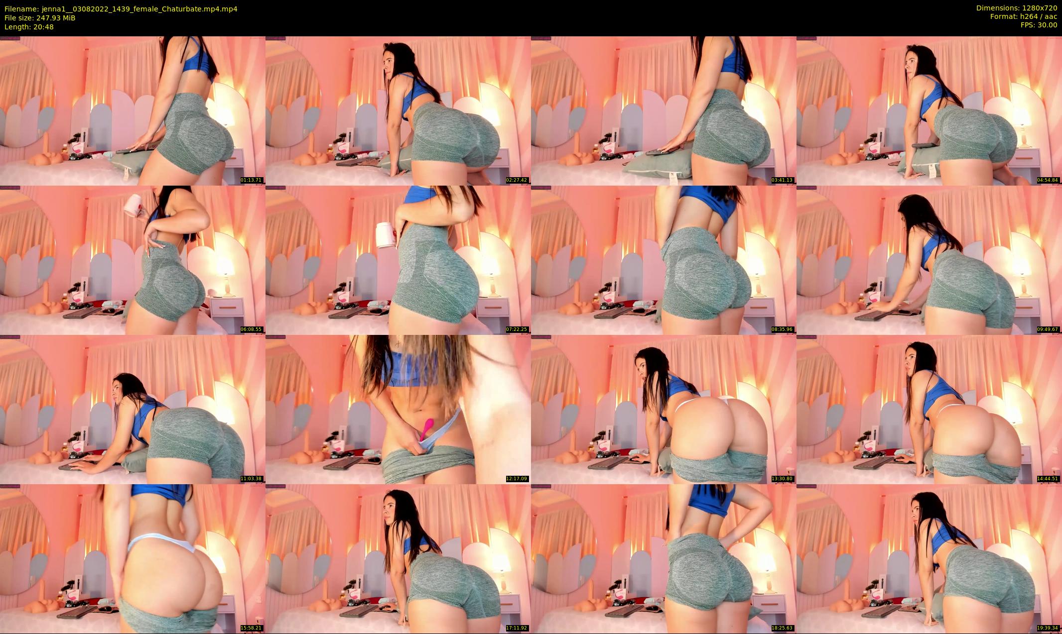 jenna1_ — 21 minute Chaturbate female cam show recording, 720p, Aug 3, 2022