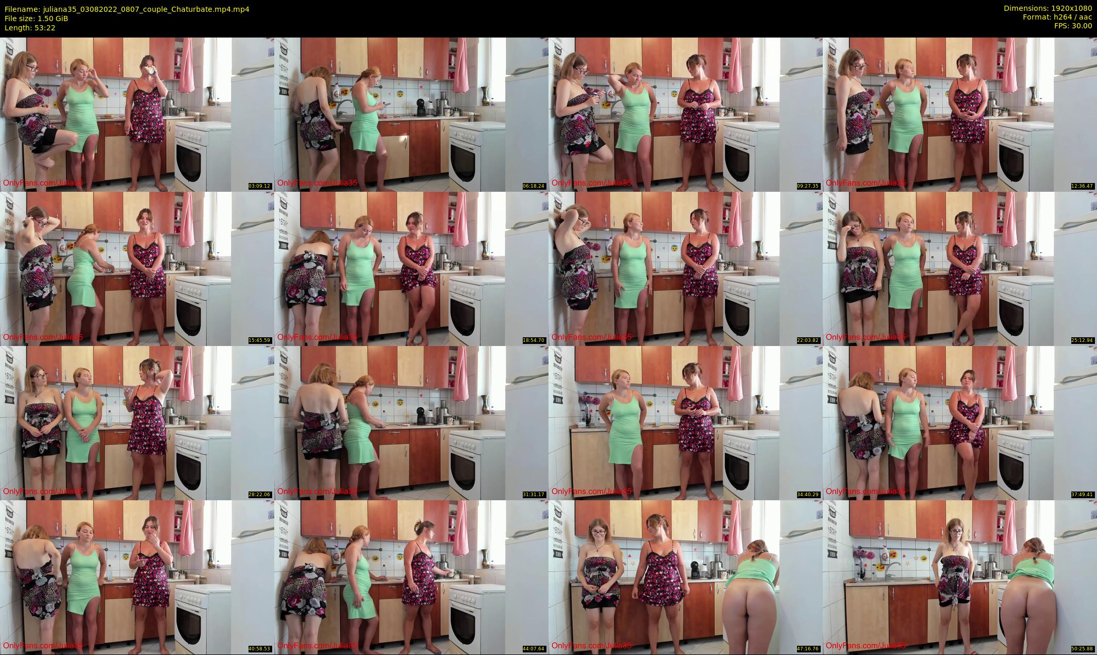 juliana35 — 54 minute Chaturbate couple cam show recording, 1080p, Aug 3, 2022