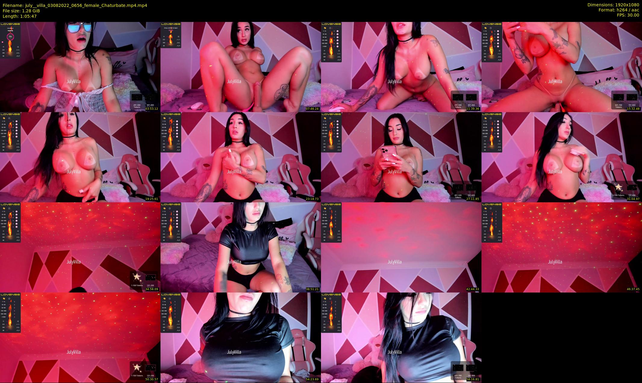 july__villa — 66 minute Chaturbate female cam show recording, 1080p, Aug 3, 2022