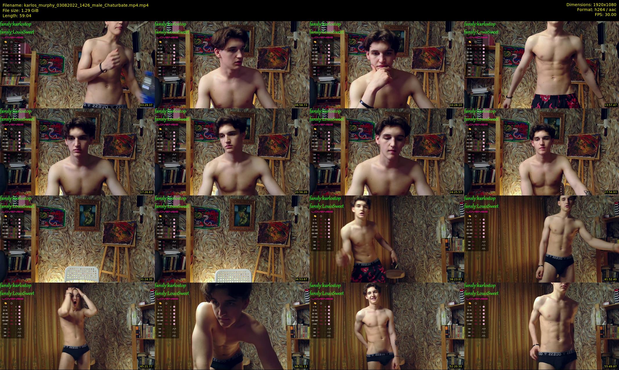 karlos_murphy — 60 minute Chaturbate male cam show recording, 1080p, Aug 3, 2022