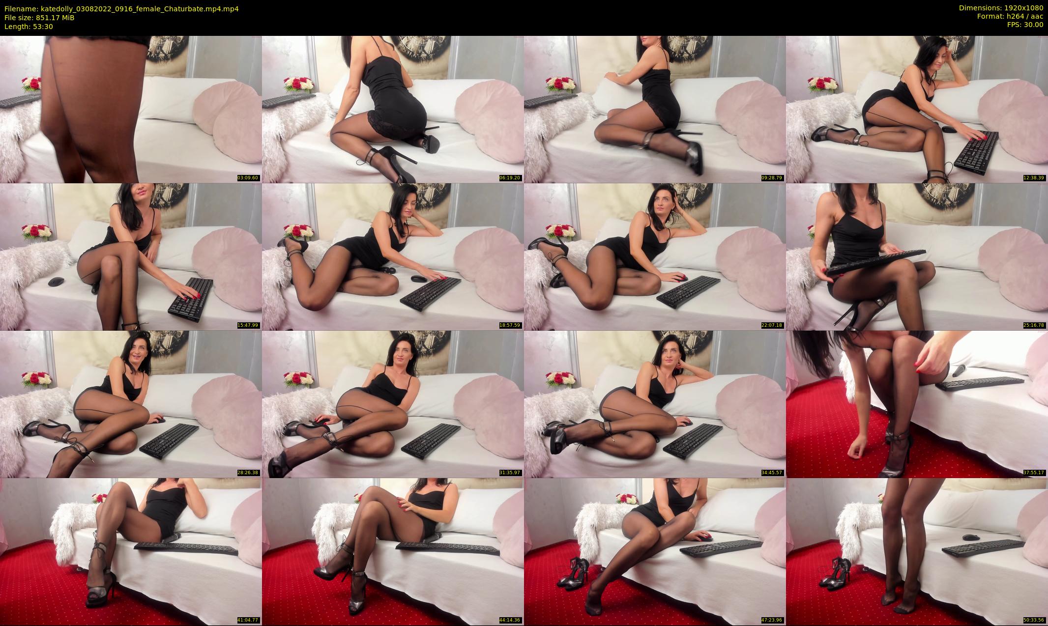 katedolly — 54 minute Chaturbate female cam show recording, 1080p, Aug 3, 2022