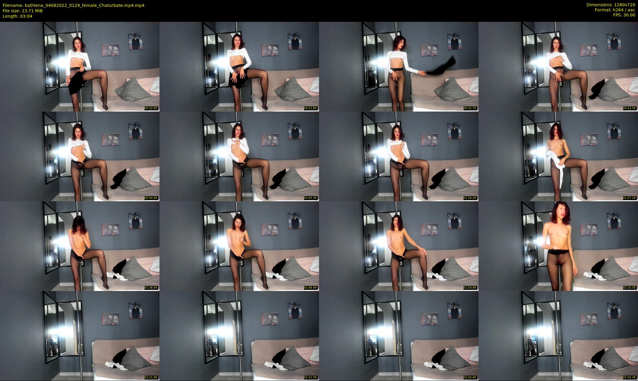 kathlena — 4 minute Chaturbate female cam show recording, 720p, Aug 4, 2022