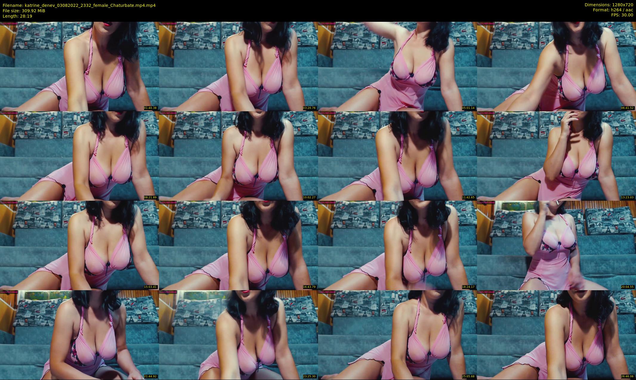 katrine_denev — 29 minute Chaturbate female cam show recording, 720p, Aug 3, 2022