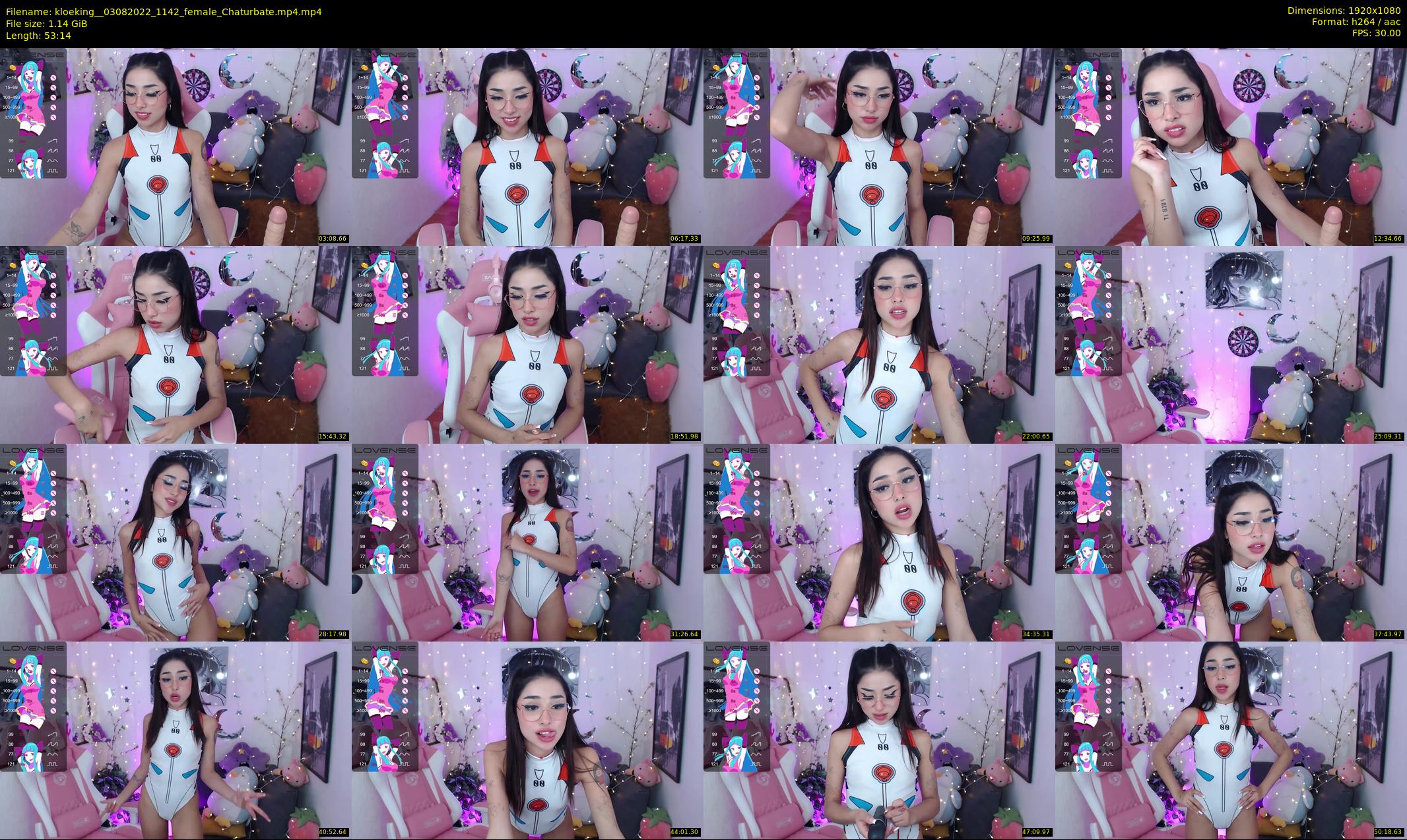 kloeking_ — 54 minute Chaturbate female cam show recording, 1080p, Aug 3, 2022