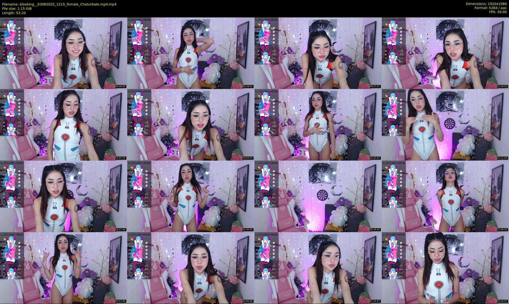 kloeking_ — 54 minute Chaturbate female cam show recording, 1080p, Aug 3, 2022