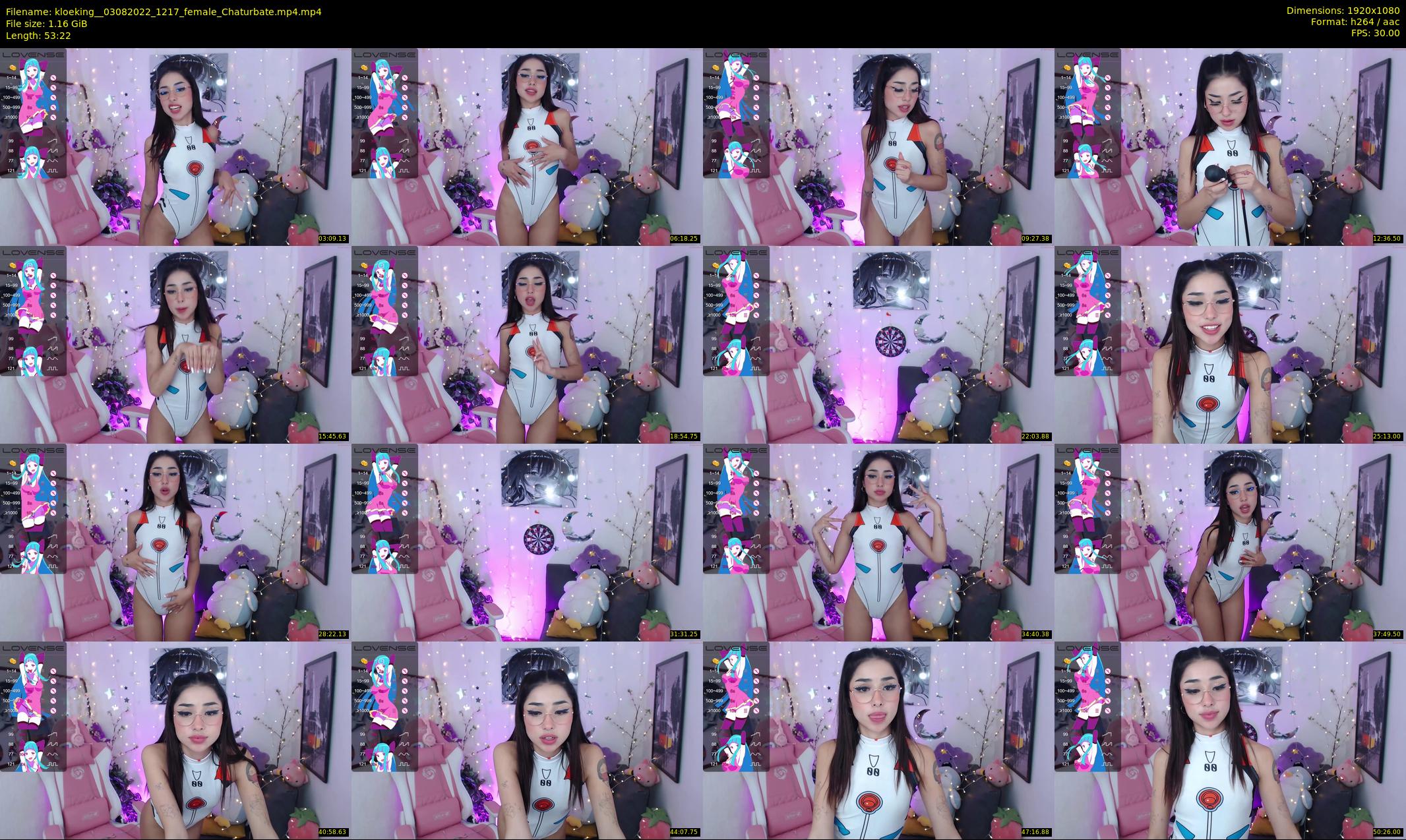 kloeking_ — 54 minute Chaturbate female cam show recording, 1080p, Aug 3, 2022