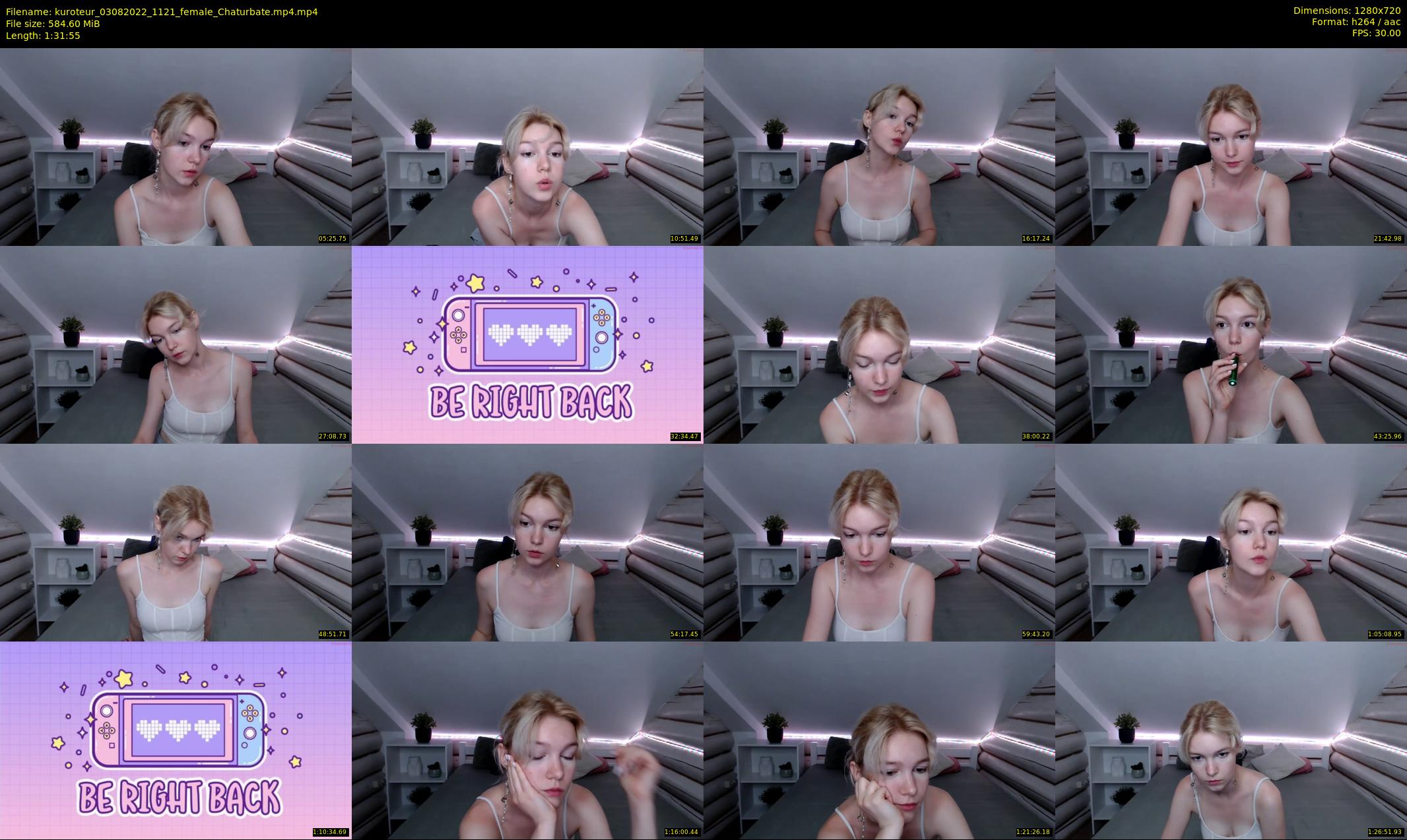 kuroteur — 92 minute Chaturbate couple cam show recording, 720p, Aug 3, 2022