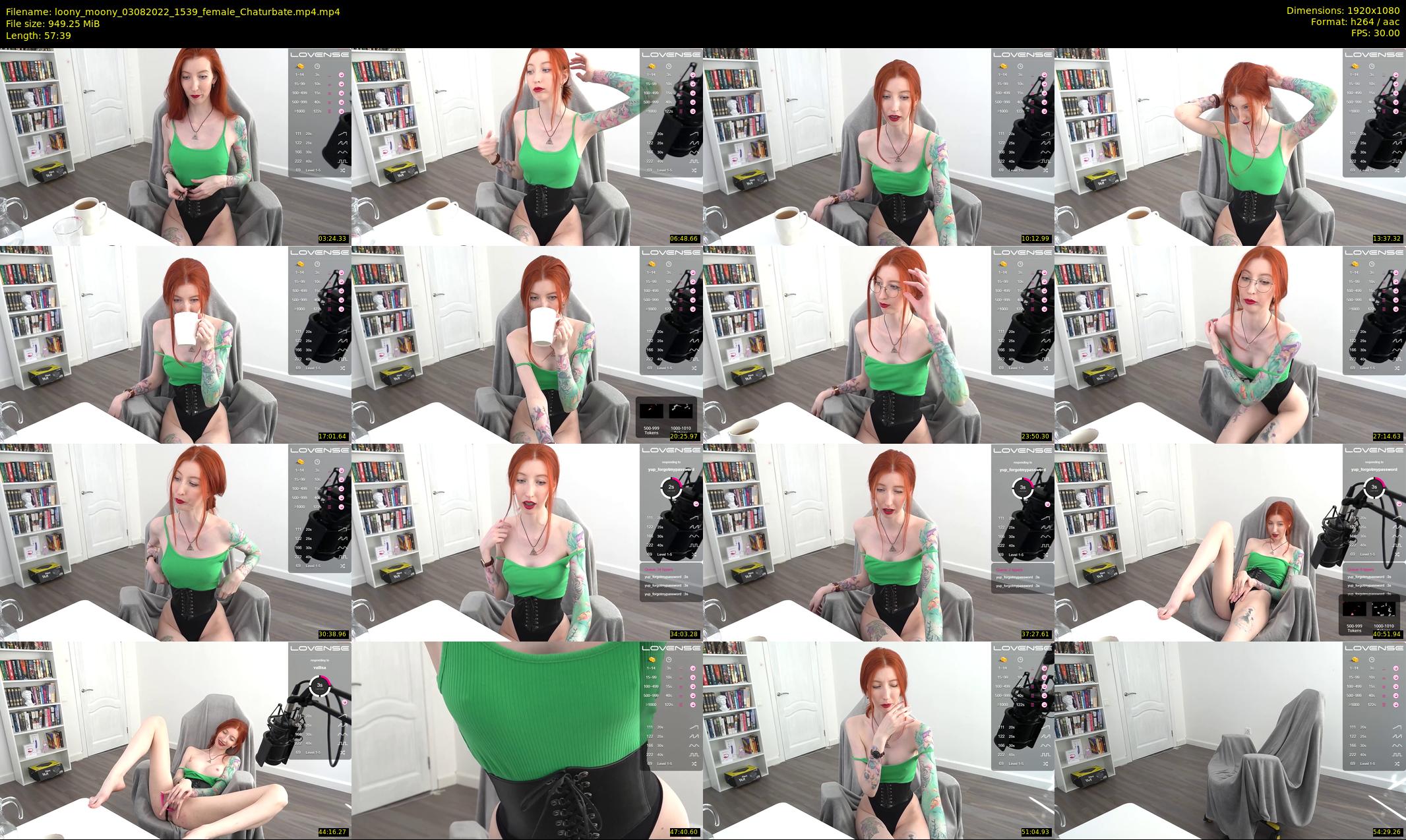 loony_moony — 58 minute Chaturbate couple cam show recording, 1080p, Aug 3, 2022