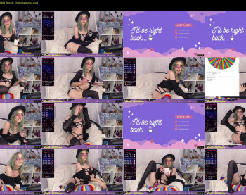 lunasparkles — 67 minute Chaturbate female cam show recording, 1080p, Aug 3, 2022
