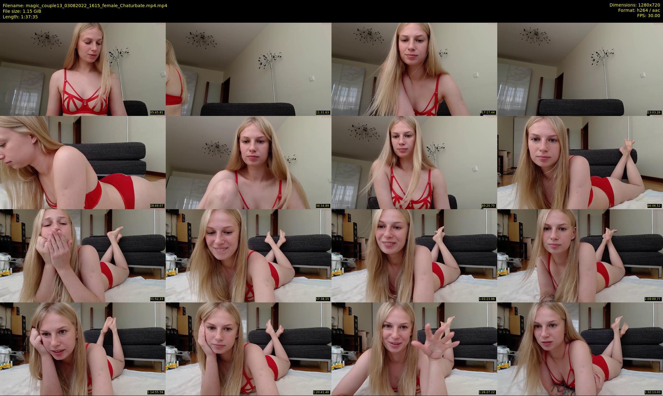 magic_couple13 — 98 minute Chaturbate couple cam show recording, 720p, Aug 3, 2022