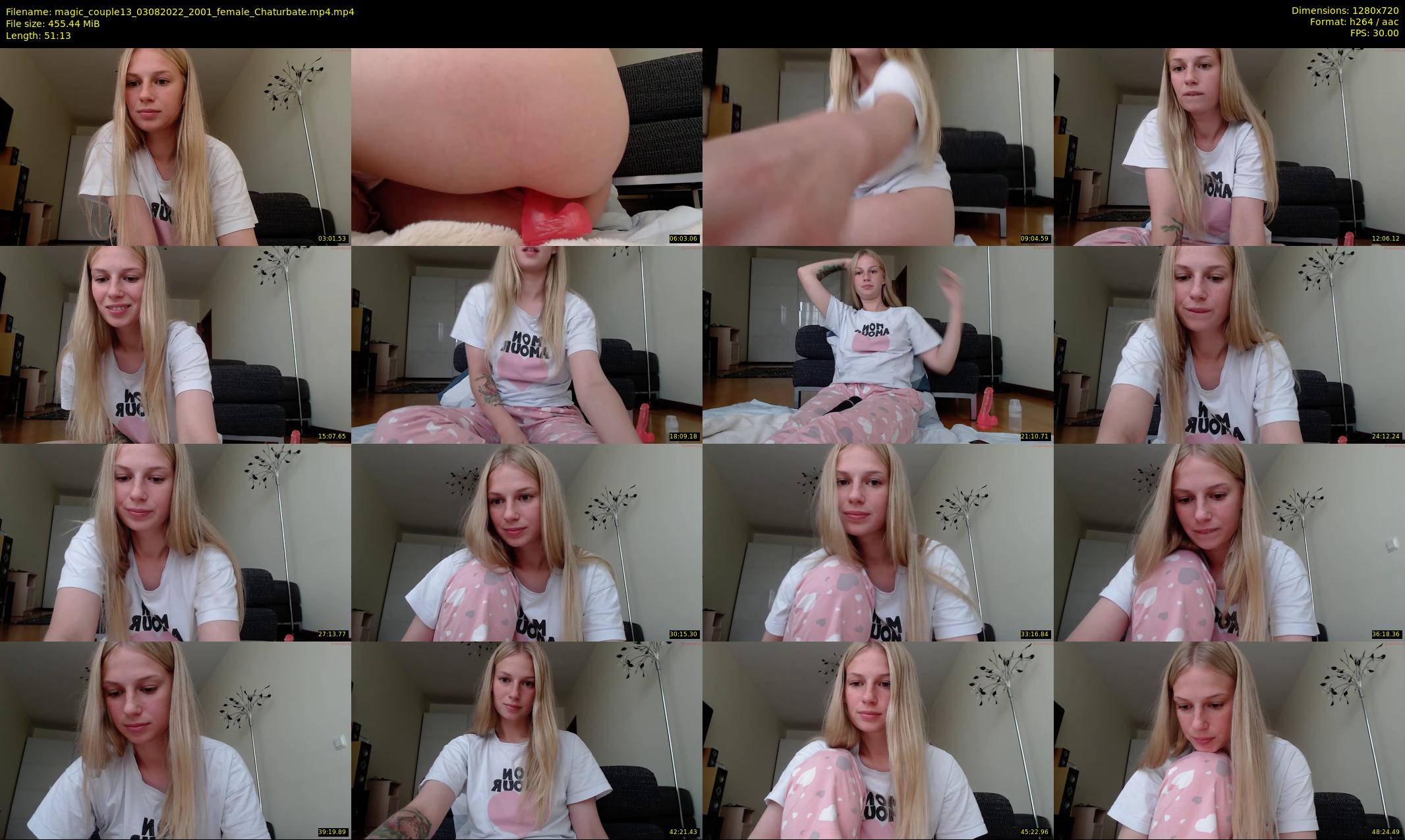 magic_couple13 — 52 minute Chaturbate couple cam show recording, 720p, Aug 3, 2022