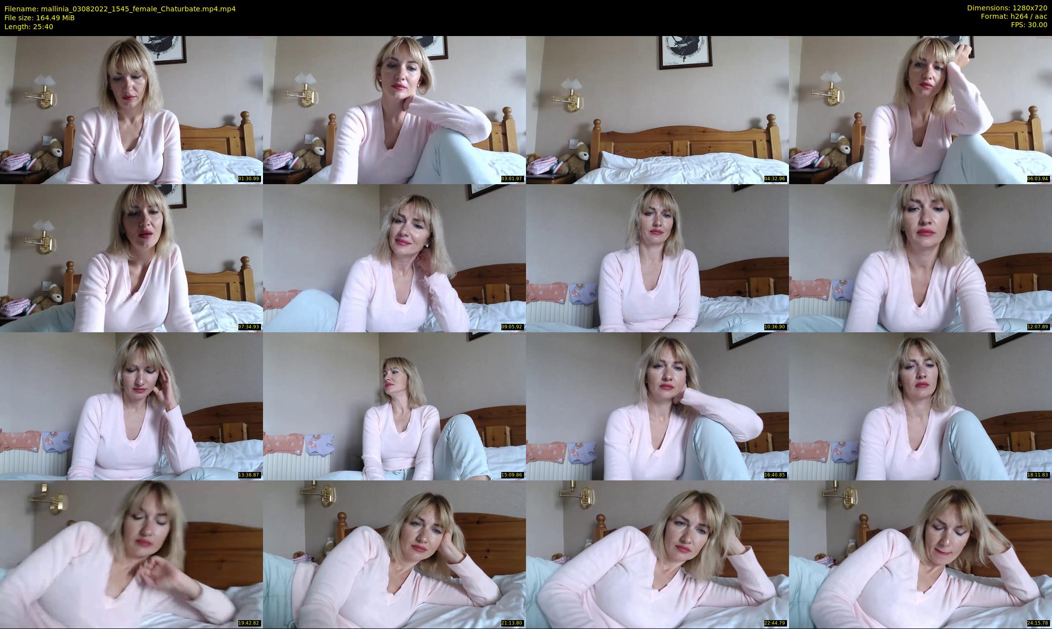 mallinia — 26 minute Chaturbate female cam show recording, 720p, Aug 3, 2022