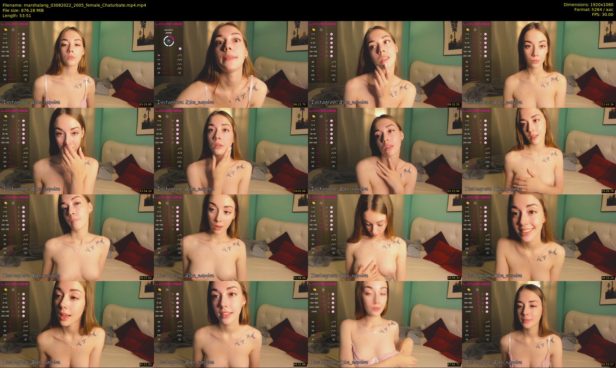 marshalang — 54 minute Chaturbate couple cam show recording, 1080p, Aug 3, 2022