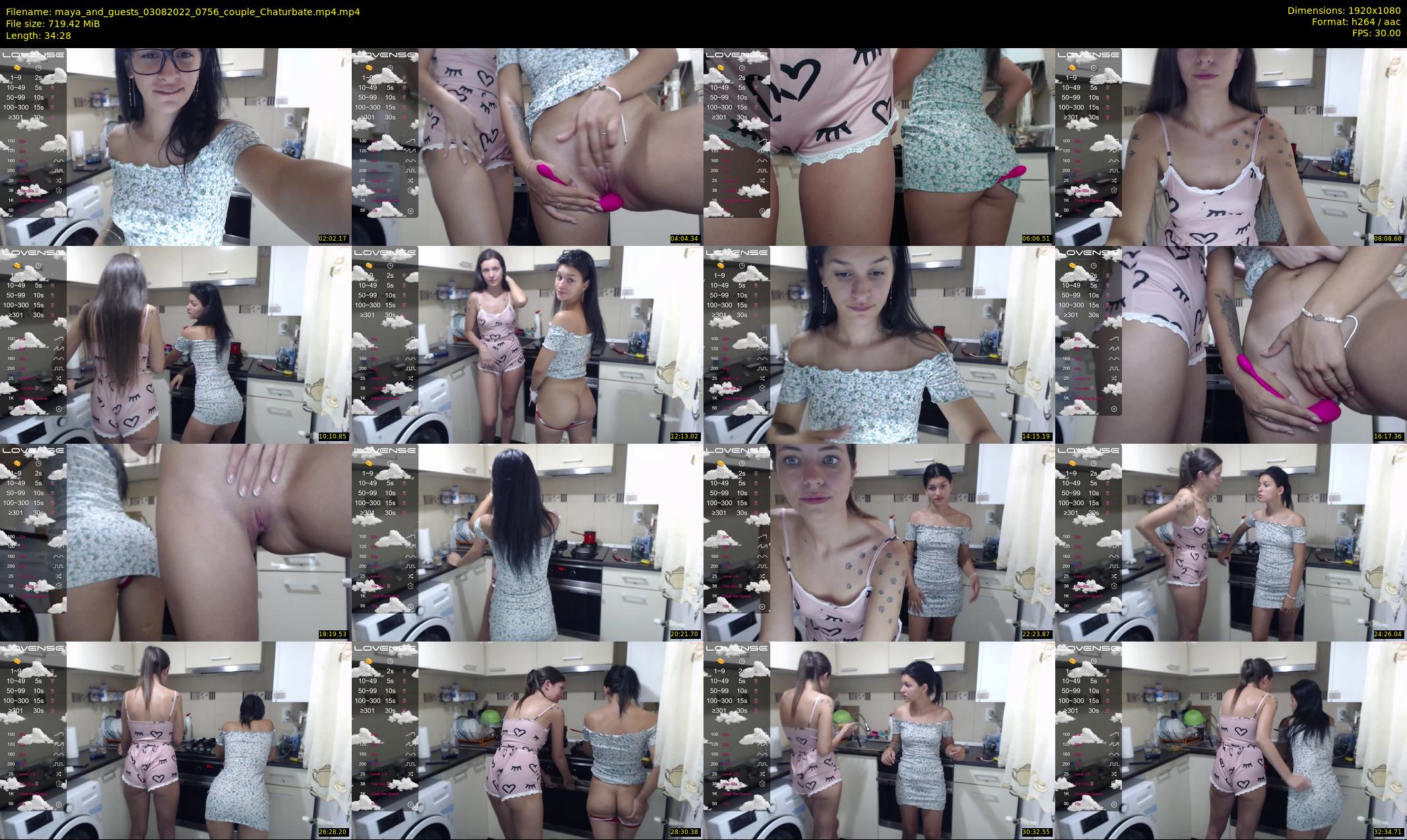 maya_and_guests — 35 minute Chaturbate couple cam show recording, 1080p, Aug 3, 2022