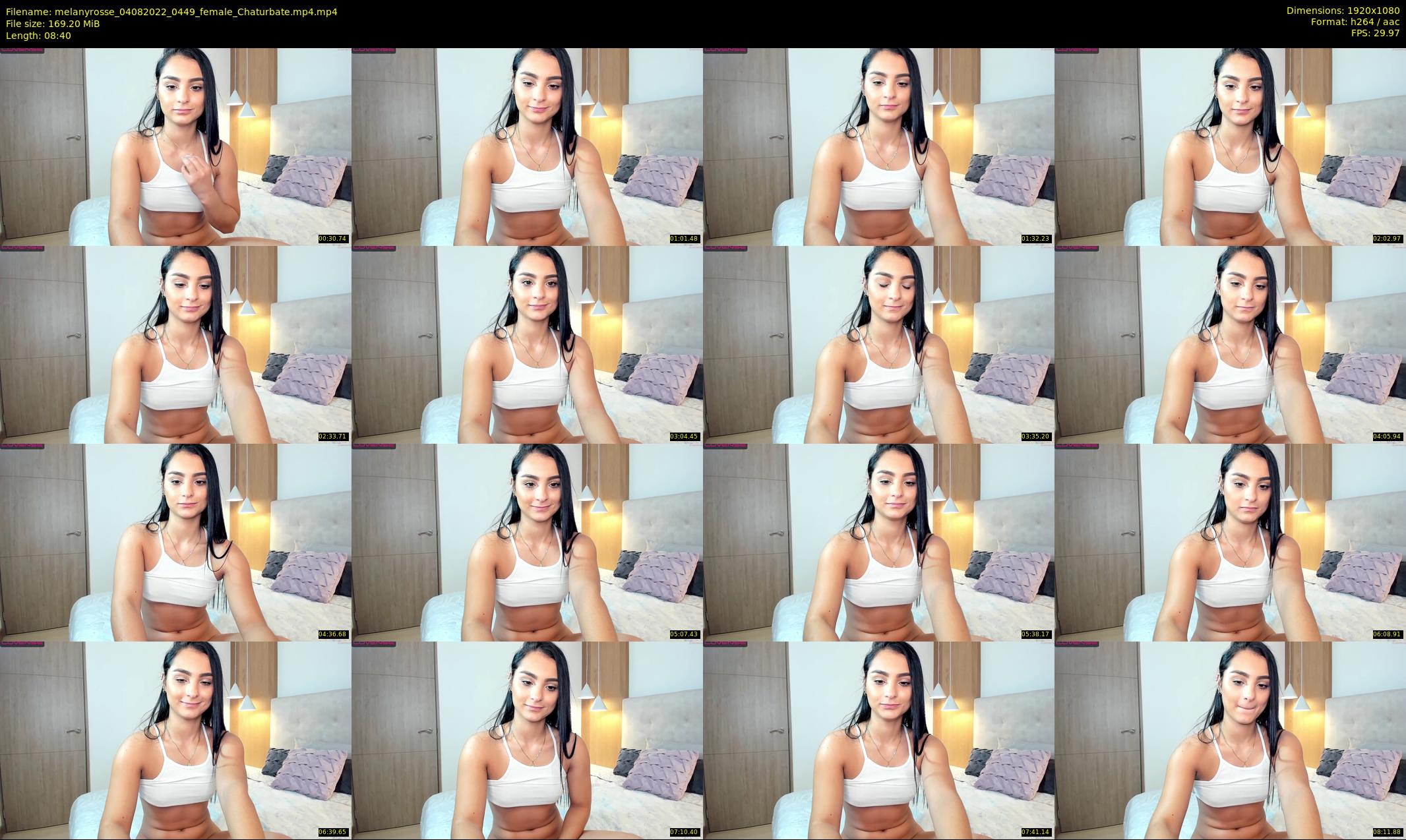 melanyrosse — 9 minute Chaturbate female cam show recording, 1080p, Aug 4, 2022