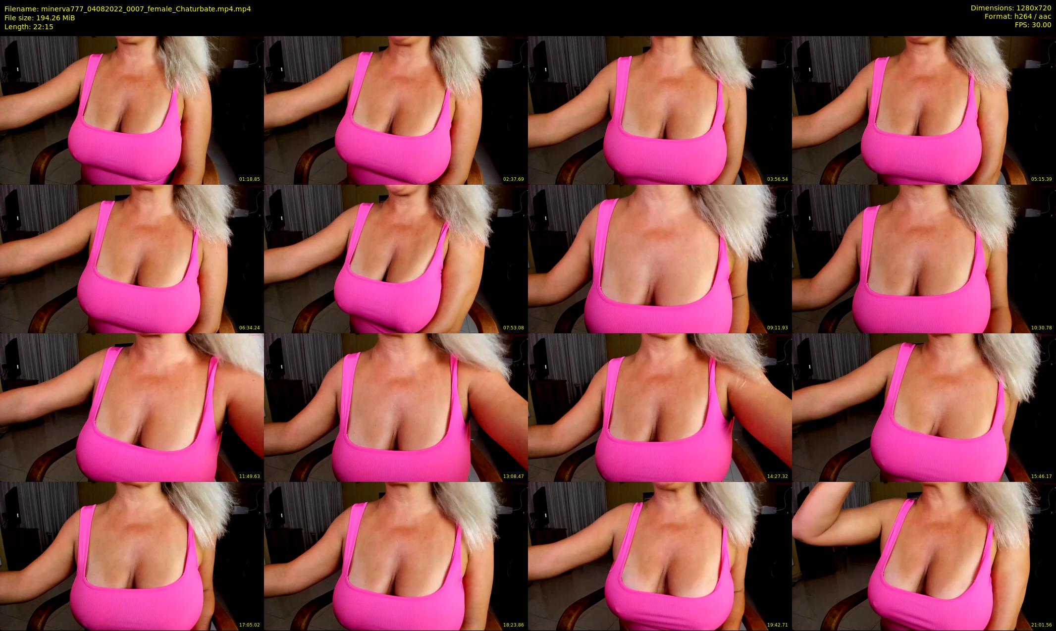 minerva777 — 23 minute Chaturbate female cam show recording, 720p, Aug 4, 2022