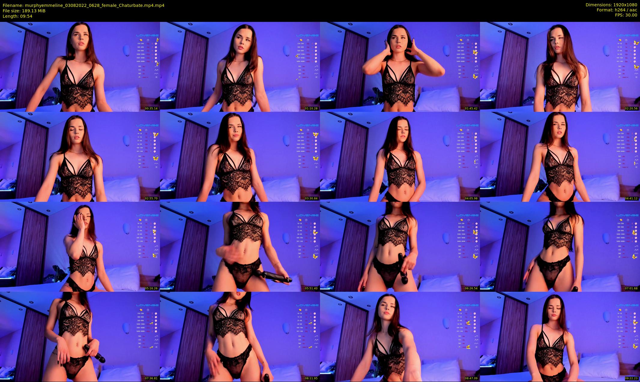 murphyemmeline — 10 minute Chaturbate female cam show recording, 1080p, Aug 3, 2022