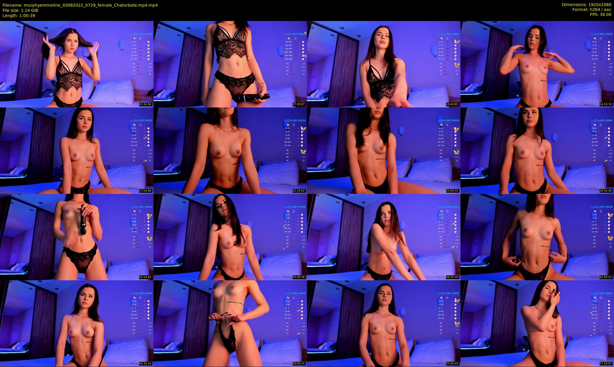 murphyemmeline — 61 minute Chaturbate female cam show recording, 1080p, Aug 3, 2022
