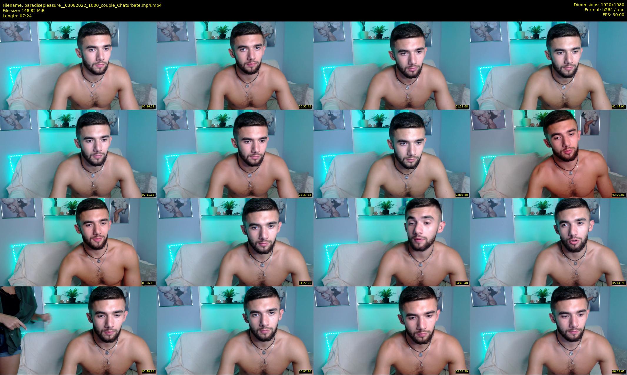 paradisepleasure_ — 8 minute Chaturbate couple cam show recording, 1080p, Aug 3, 2022