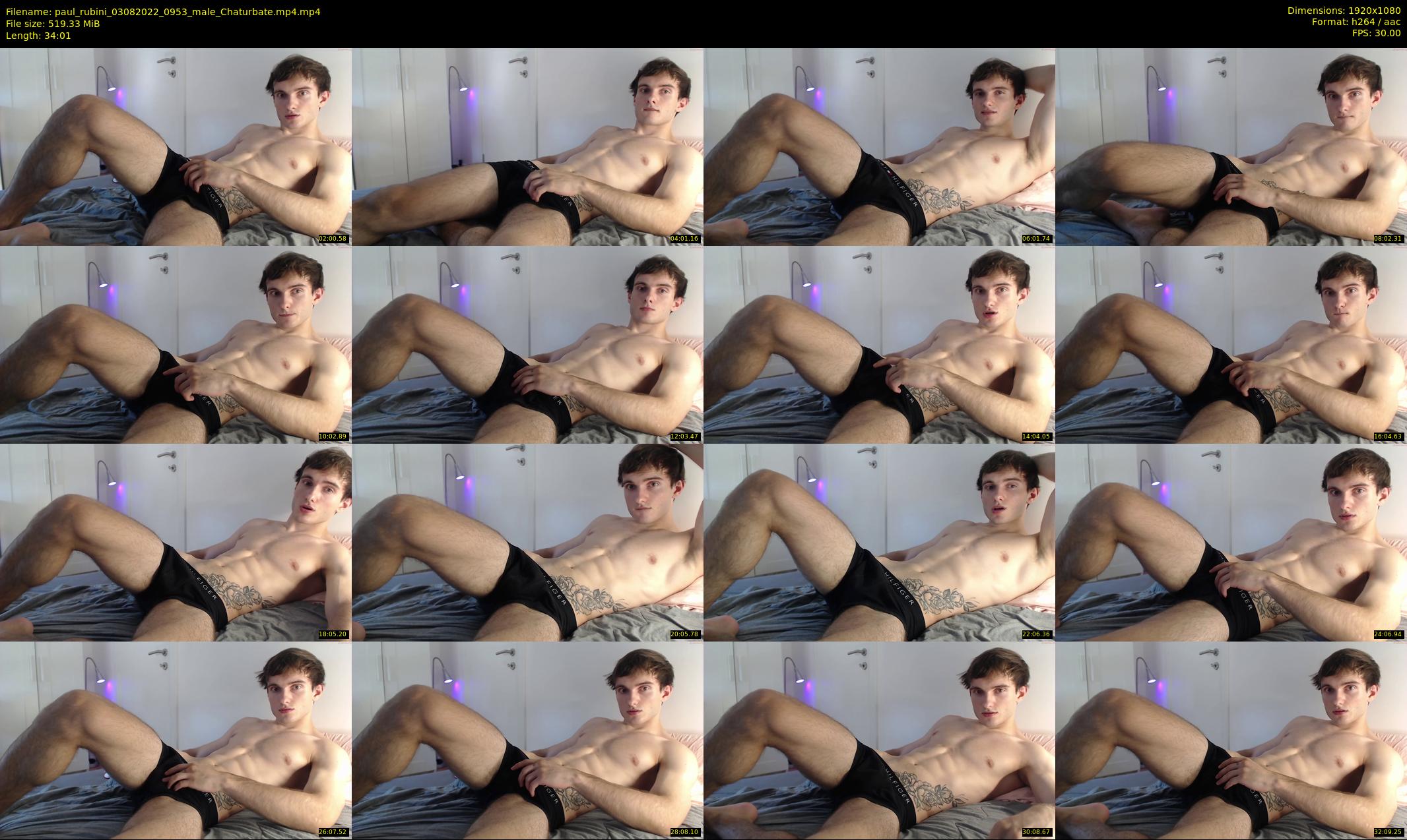 paul_rubini — 35 minute Chaturbate male cam show recording, 1080p, Aug 3, 2022