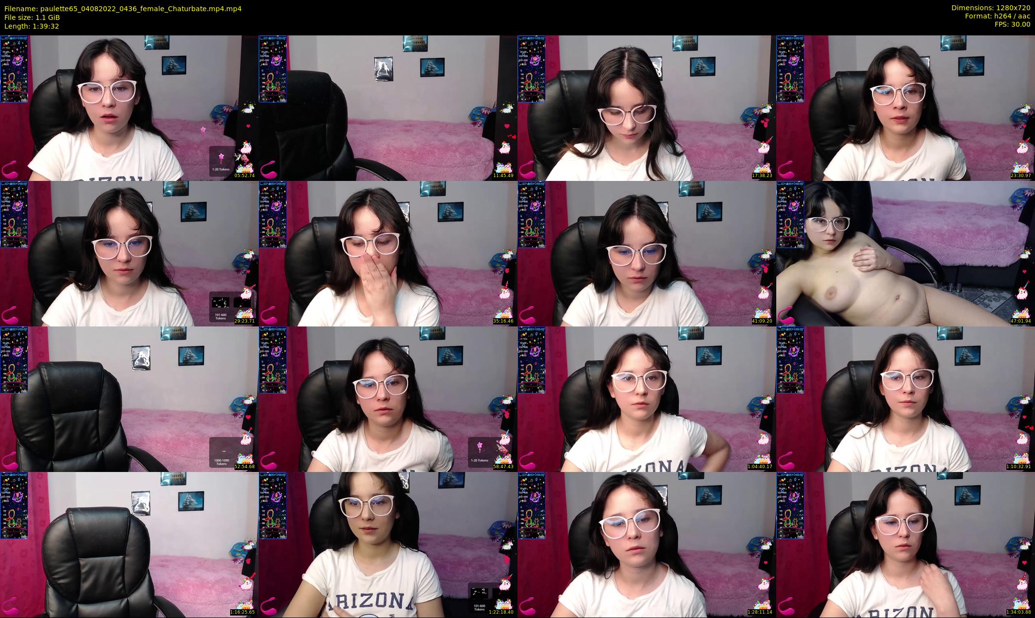 paulette65 — 100 minute Chaturbate female cam show recording, 720p, Aug 4, 2022