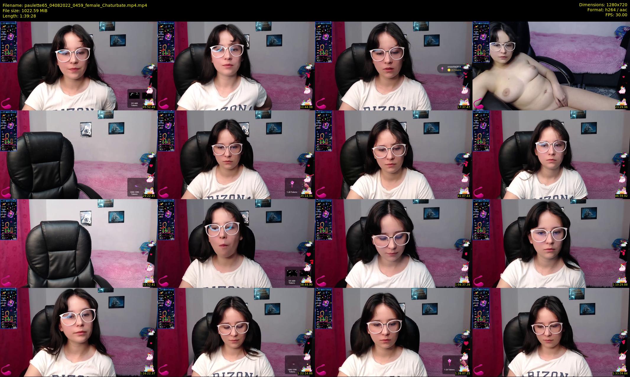 paulette65 — 100 minute Chaturbate female cam show recording, 720p, Aug 4, 2022