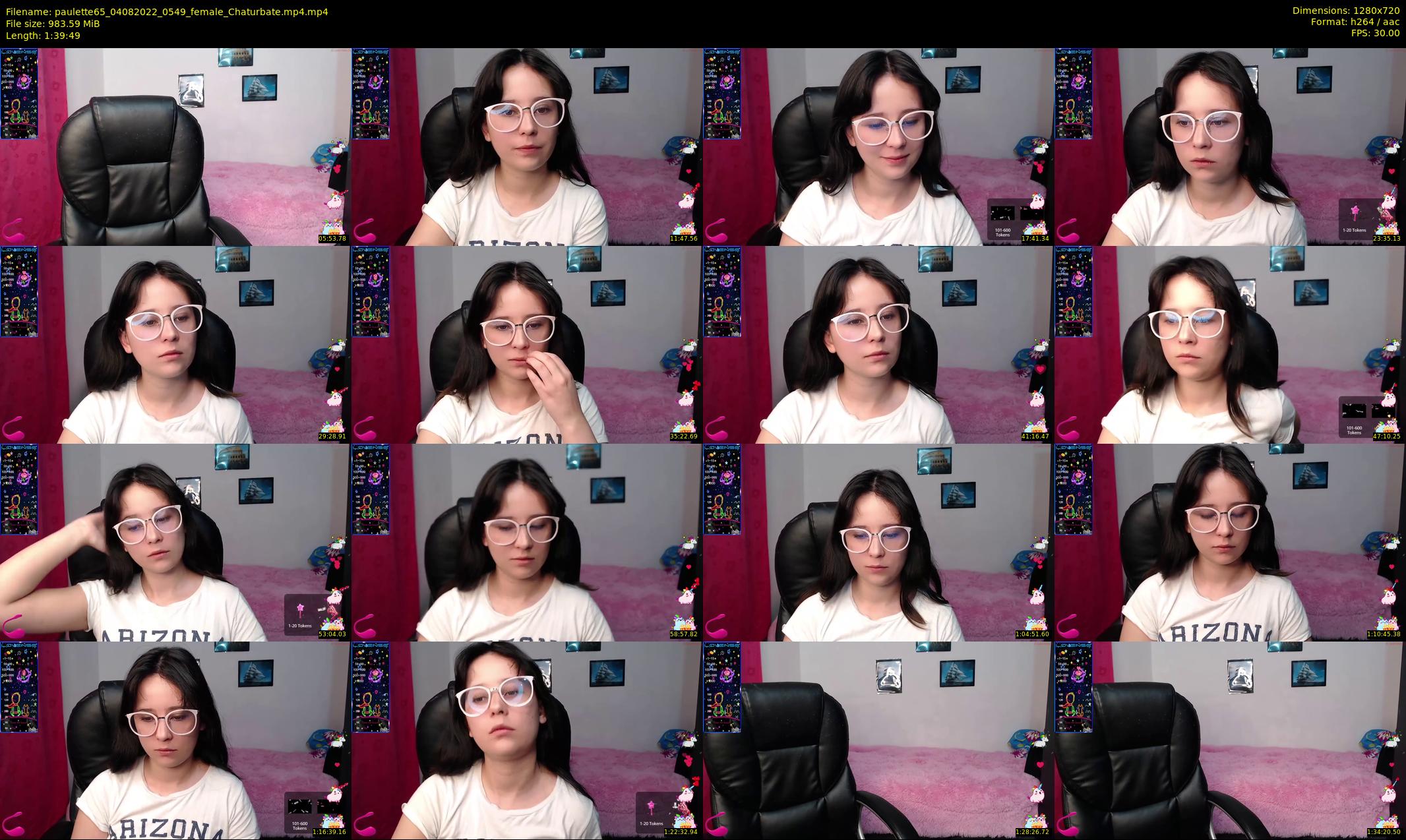 paulette65 — 100 minute Chaturbate female cam show recording, 720p, Aug 4, 2022