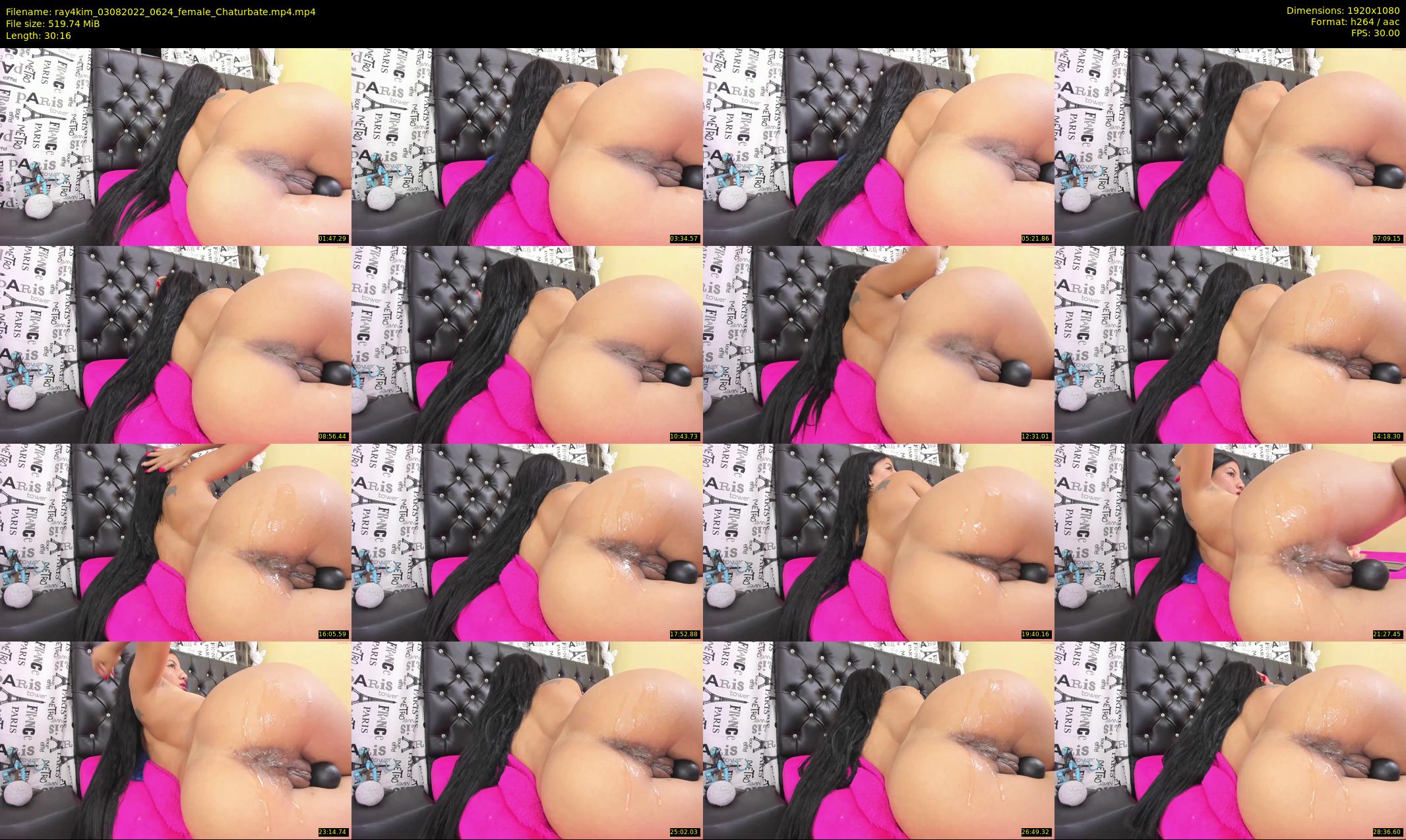 ray4kim — 31 minute Chaturbate couple cam show recording, 1080p, Aug 3, 2022