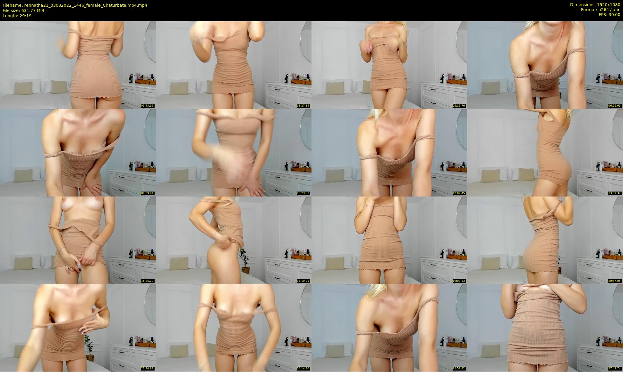 rennatha21 — 30 minute Chaturbate female cam show recording, 1080p, Aug 3, 2022