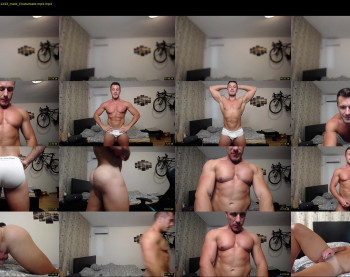 roberto4ever — 50 minute Chaturbate male cam show recording, 720p, Aug 3, 2022