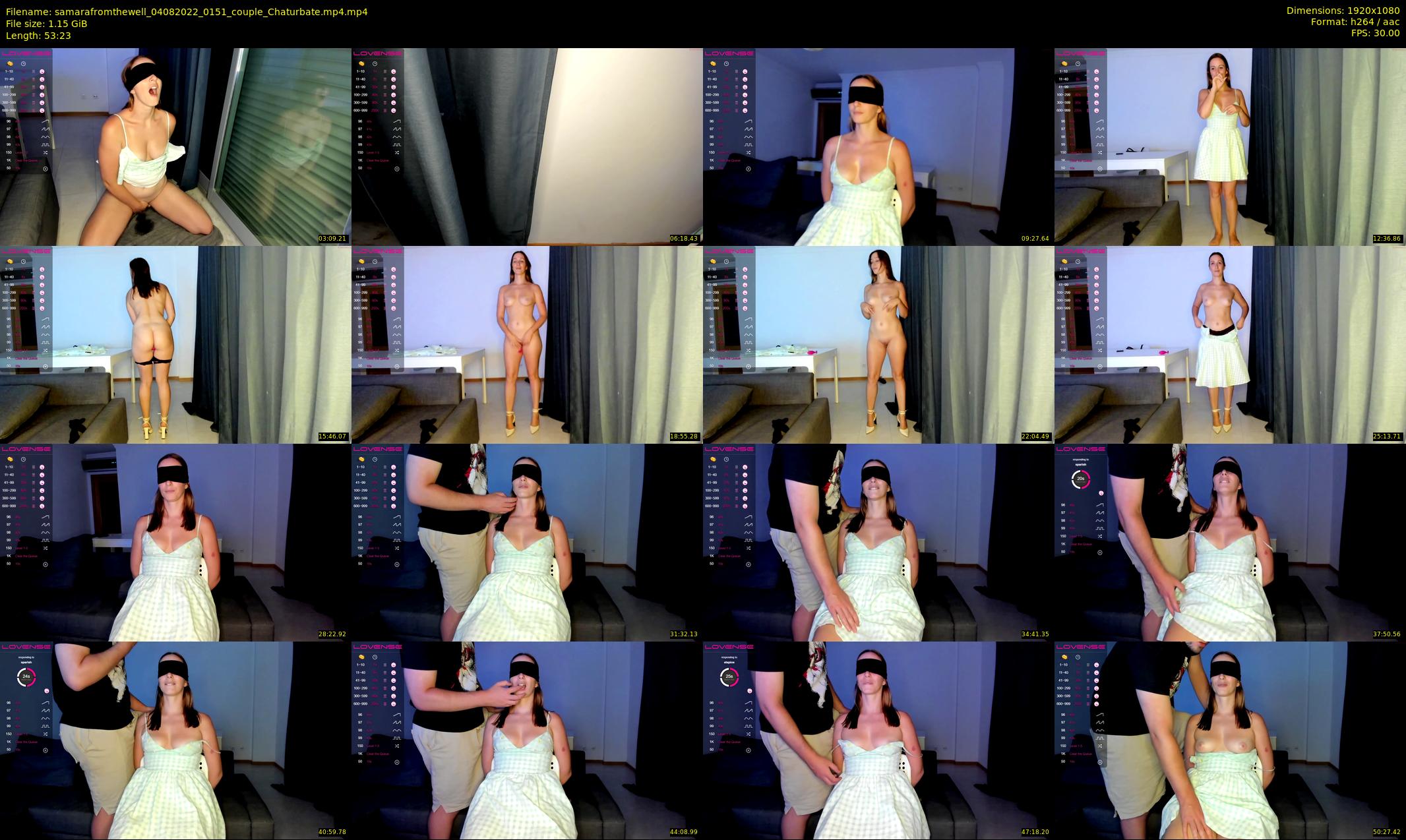 samarafromthewell — 54 minute Chaturbate female cam show recording, 1080p, Aug 4, 2022