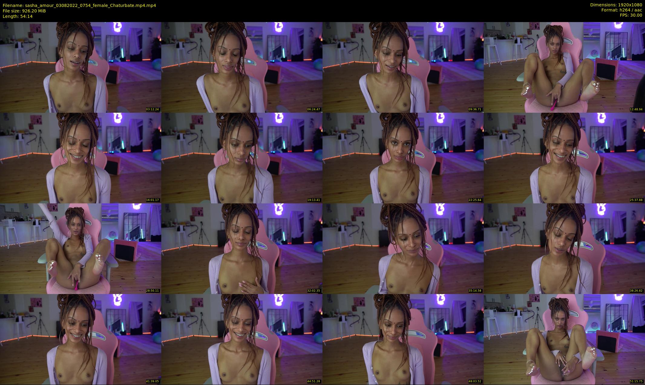 sasha_amour — 55 minute Chaturbate female cam show recording, 1080p, Aug 3, 2022
