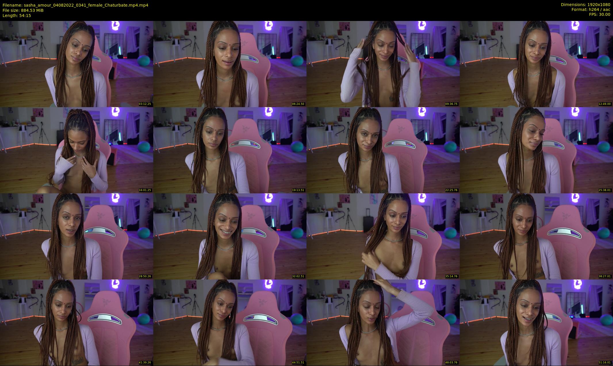 sasha_amour — 55 minute Chaturbate female cam show recording, 1080p, Aug 4, 2022