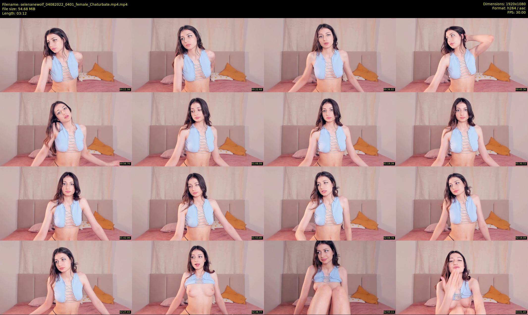 selenanewolf — 4 minute Chaturbate couple cam show recording, 1080p, Aug 4, 2022