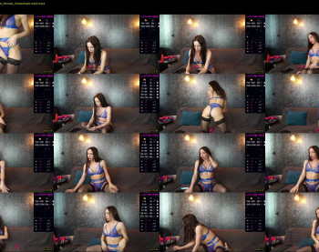 slemgem — 21 minute Chaturbate couple cam show recording, 720p, Aug 3, 2022