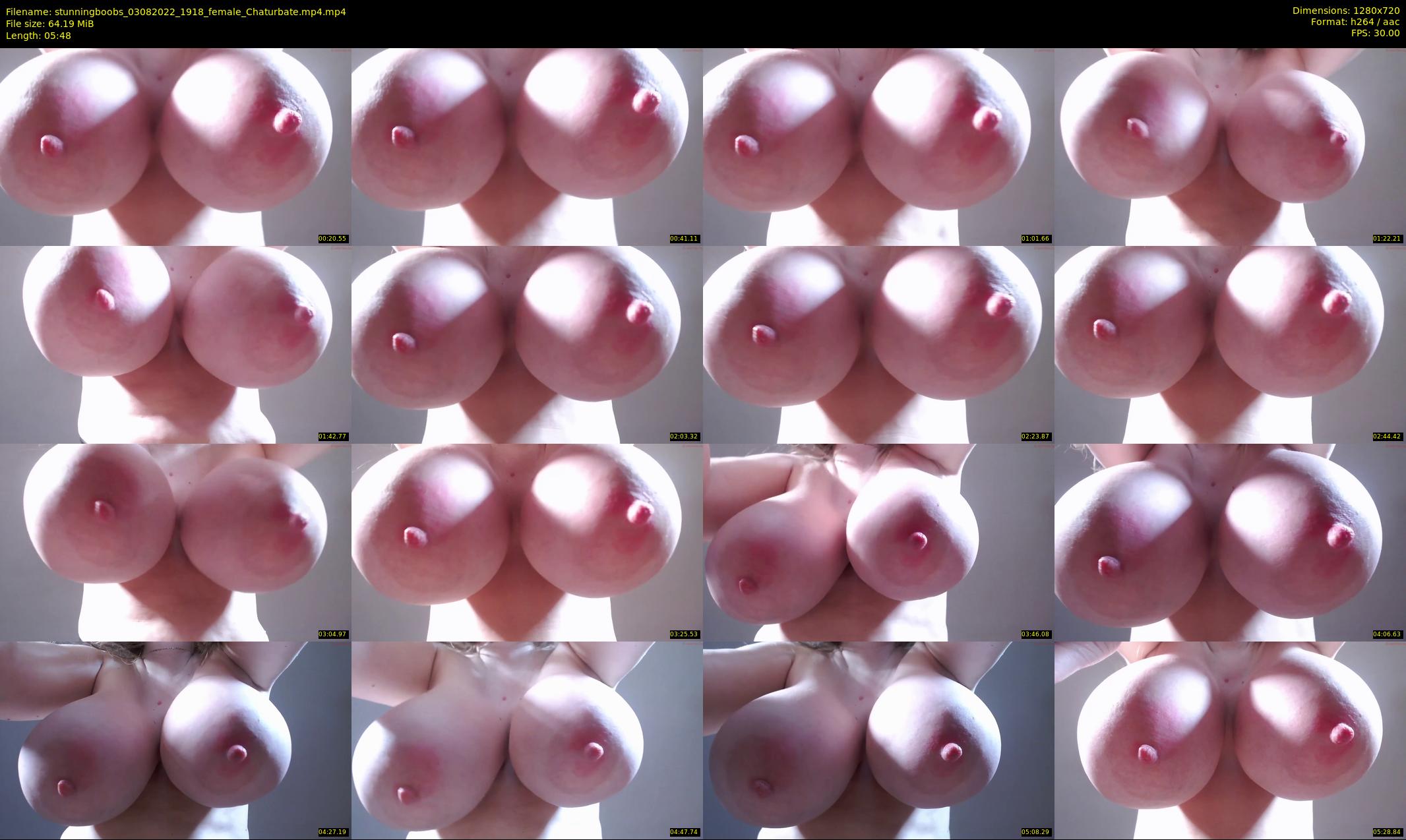 stunningboobs — 6 minute Chaturbate female cam show recording, 720p, Aug 3, 2022
