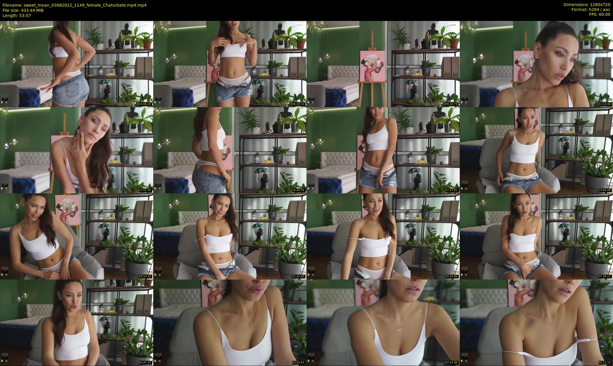 sweet_moan — 54 minute Chaturbate female cam show recording, 720p, Aug 3, 2022