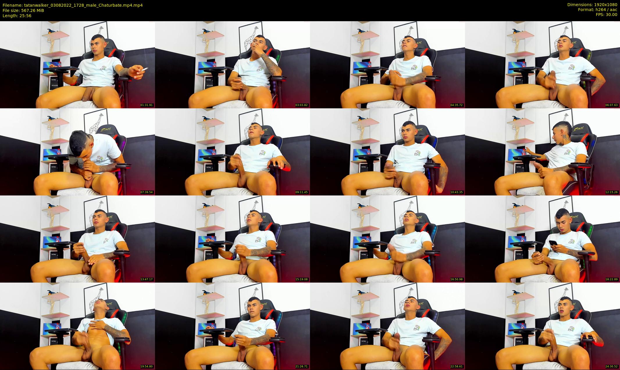 tatanwalker — 26 minute Chaturbate male cam show recording, 1080p, Aug 3, 2022