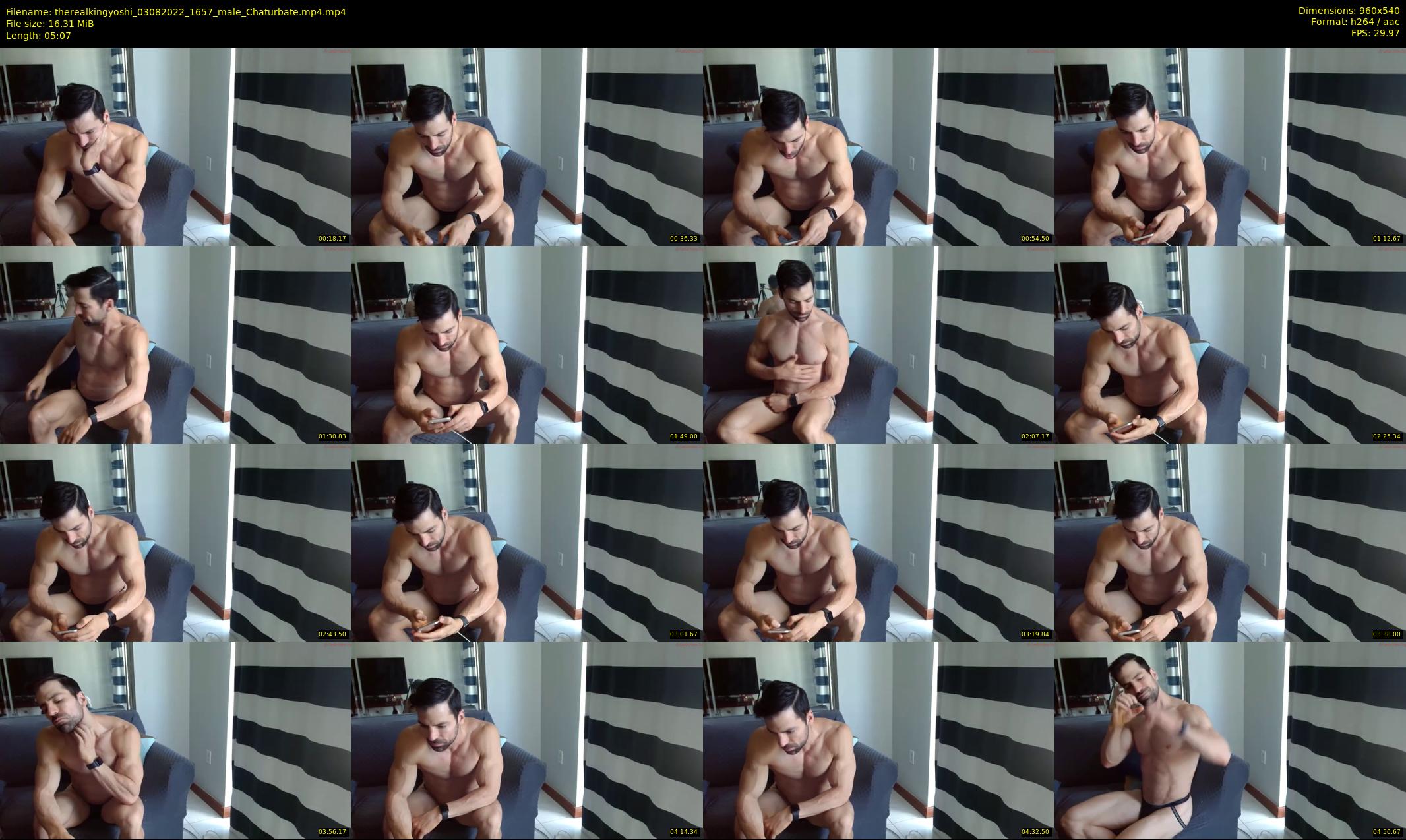 therealkingyoshi — 6 minute Chaturbate male cam show recording, 480p, Aug 3, 2022
