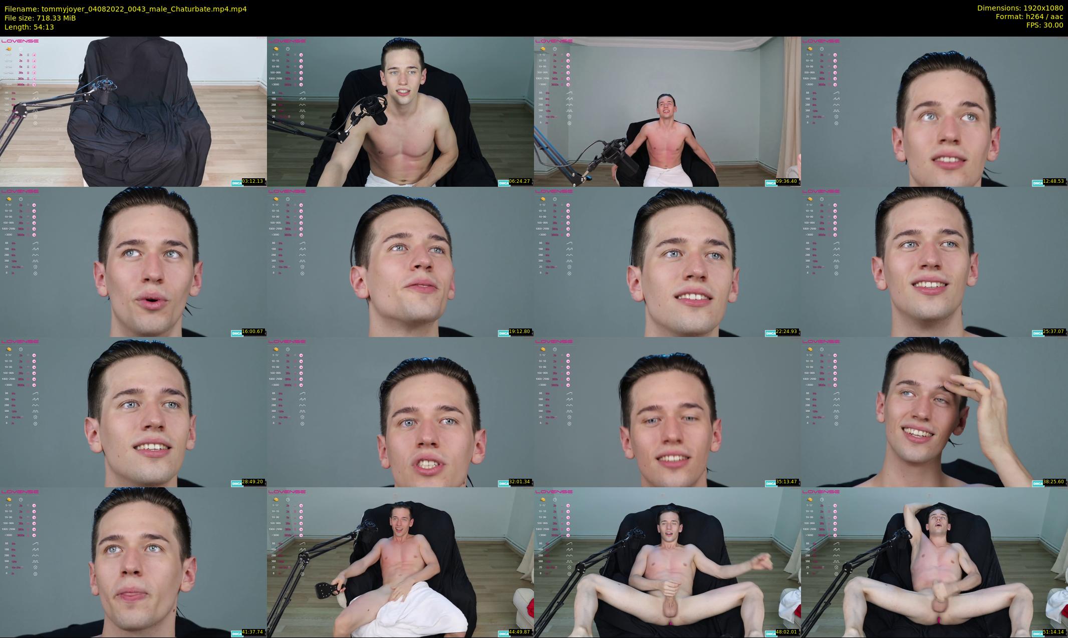 tommyjoyer — 55 minute Chaturbate male cam show recording, 1080p, Aug 4, 2022
