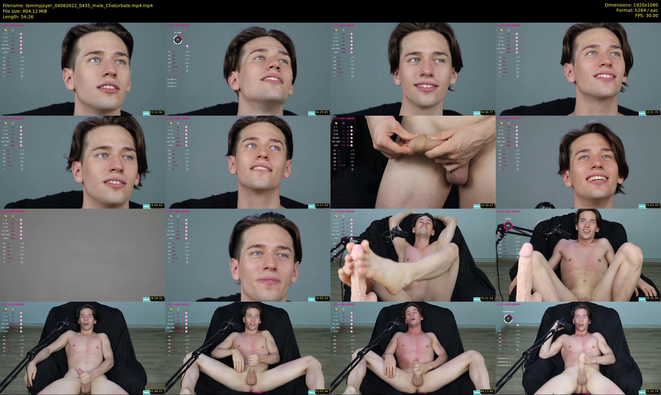 tommyjoyer — 55 minute Chaturbate male cam show recording, 1080p, Aug 4, 2022