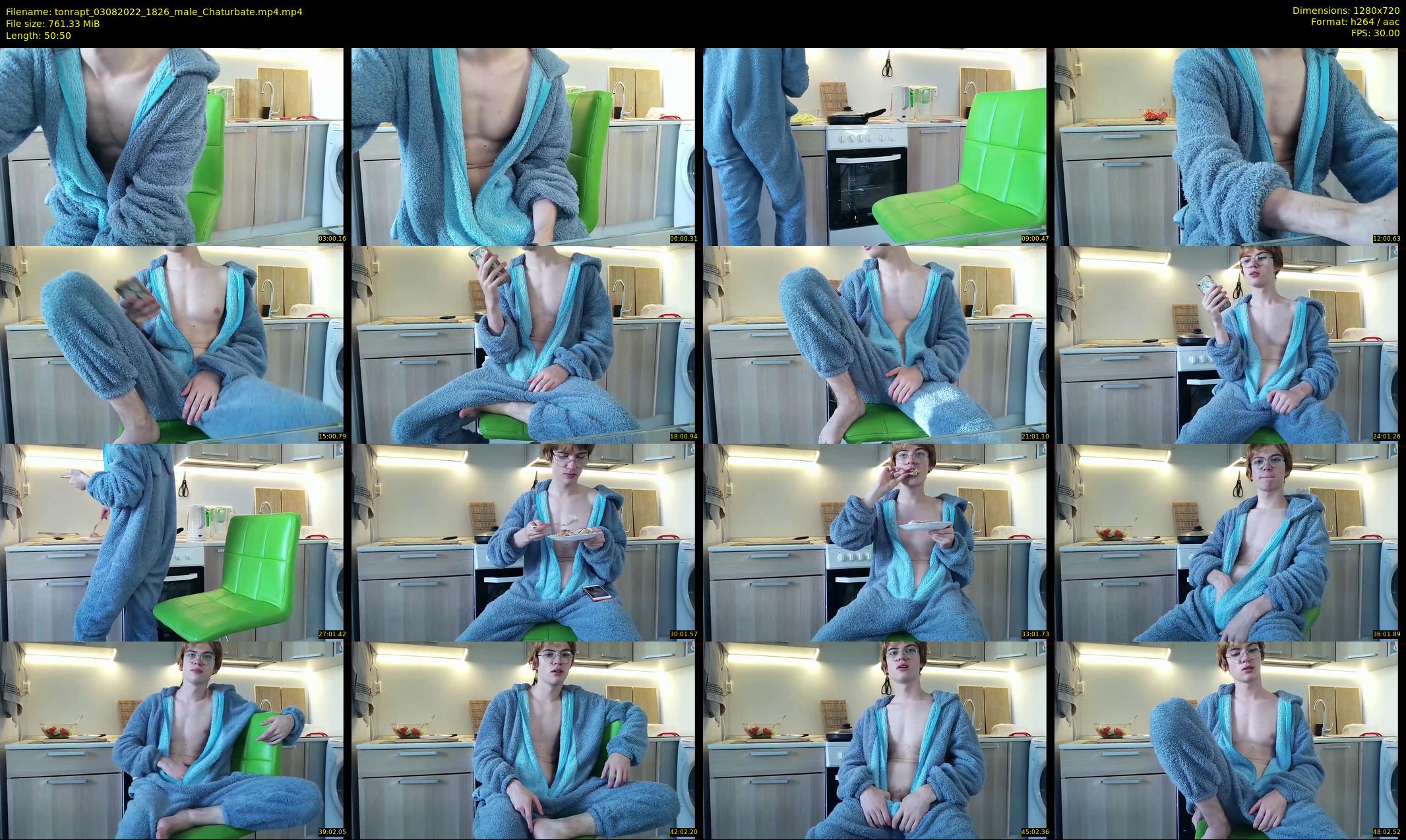 tonrapt — 51 minute Chaturbate male cam show recording, 720p, Aug 3, 2022