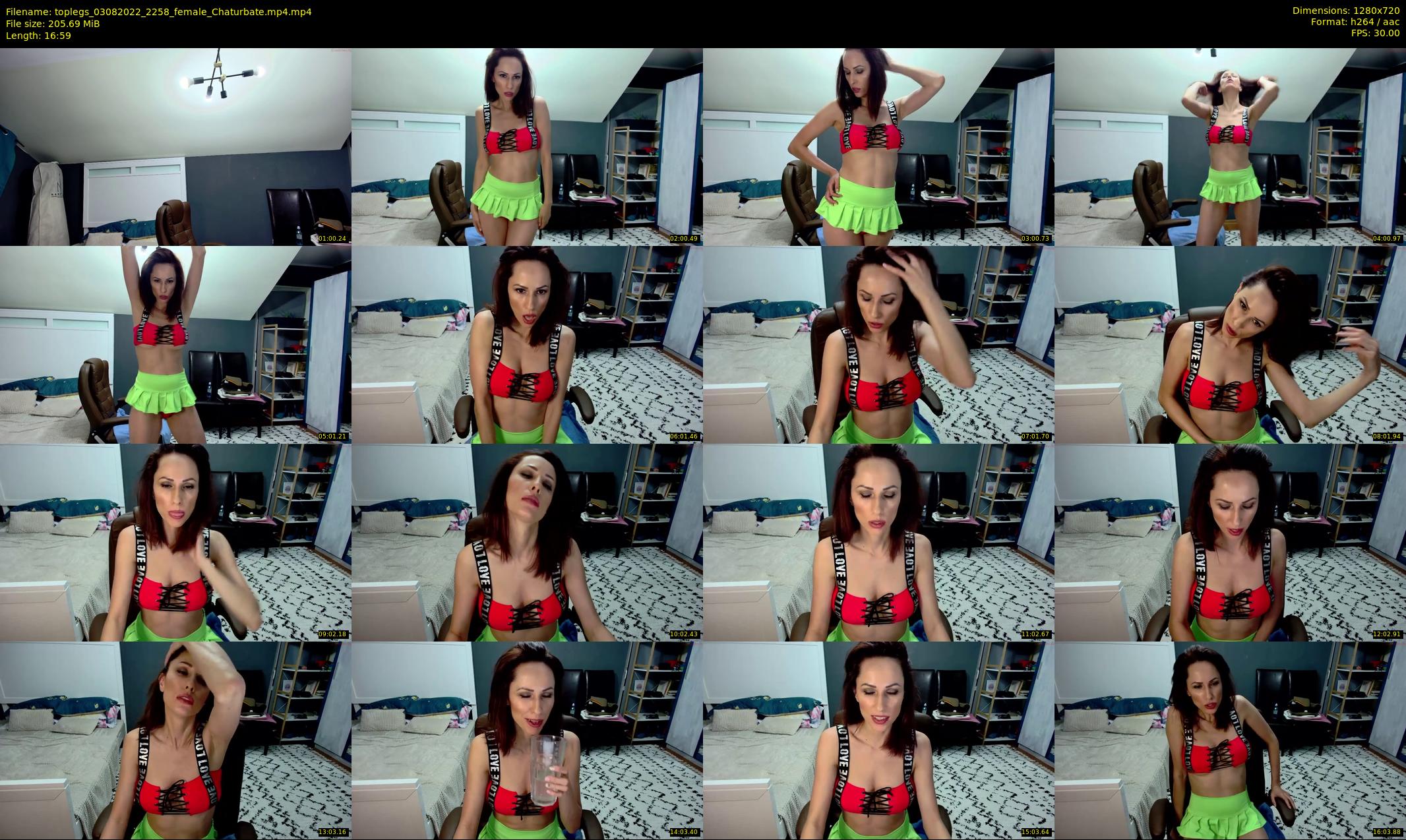 toplegs — 17 minute Chaturbate female cam show recording, 720p, Aug 3, 2022