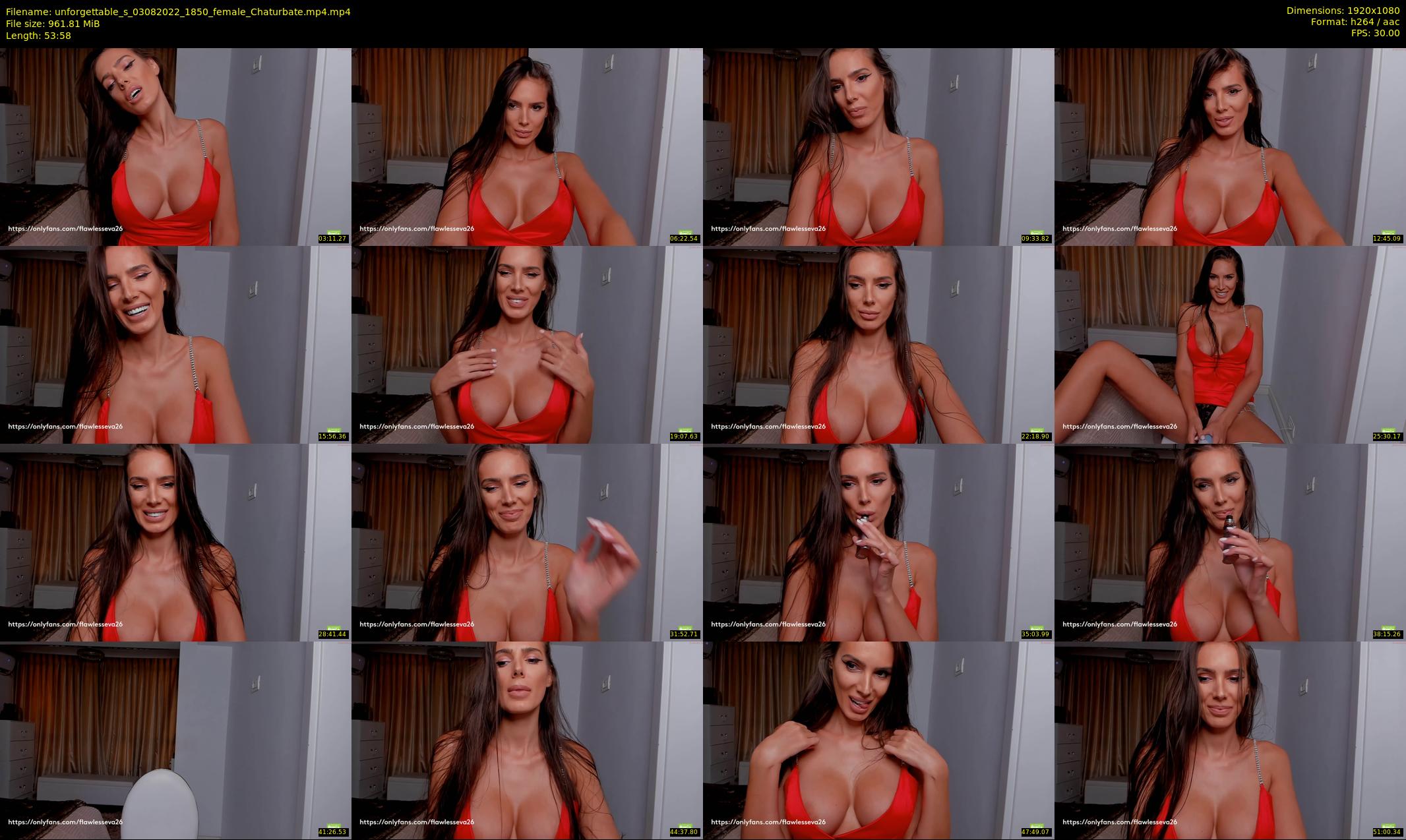 unforgettable_s — 54 minute Chaturbate female cam show recording, 1080p, Aug 3, 2022