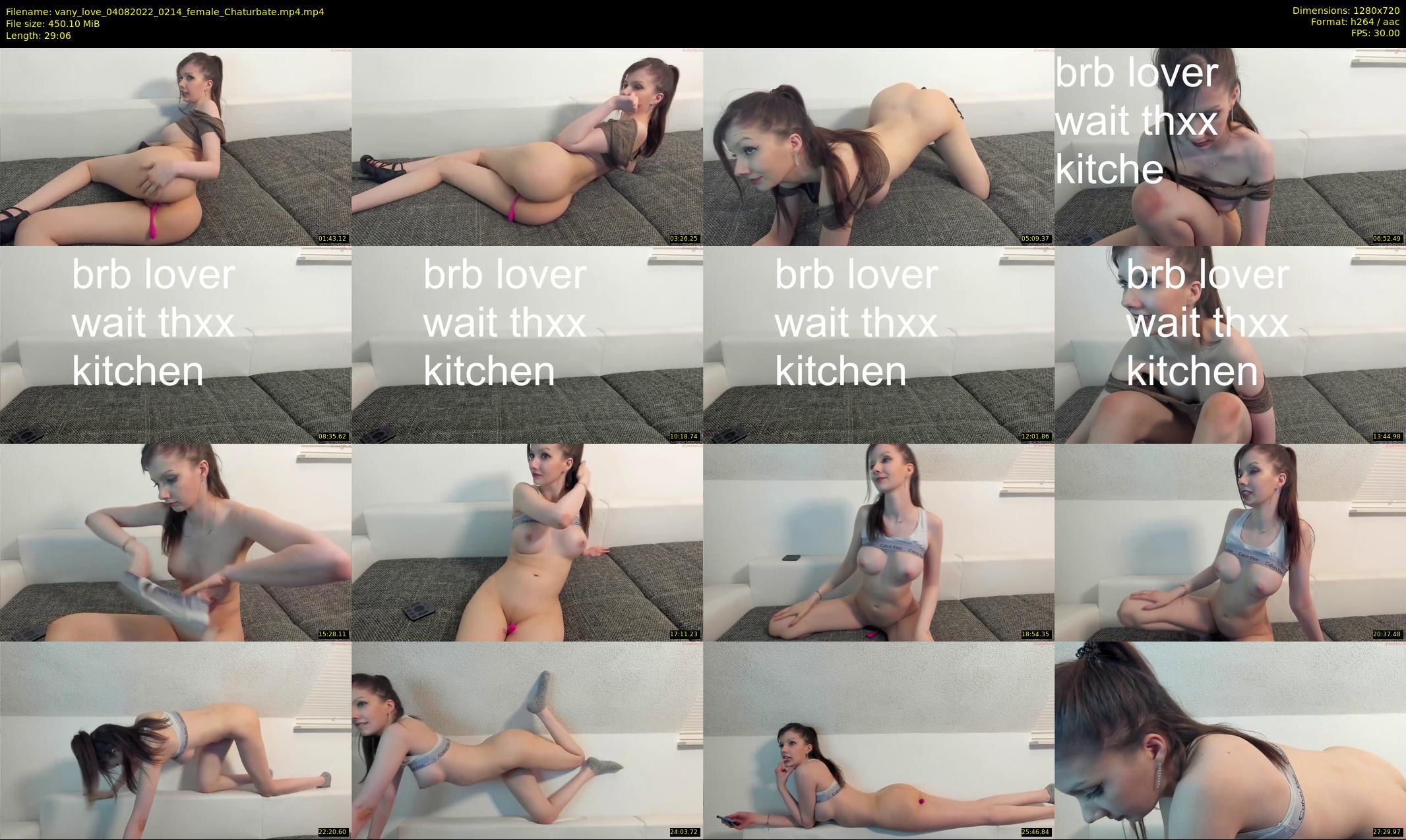 vany_love — 30 minute Chaturbate female cam show recording, 720p, Aug 4, 2022