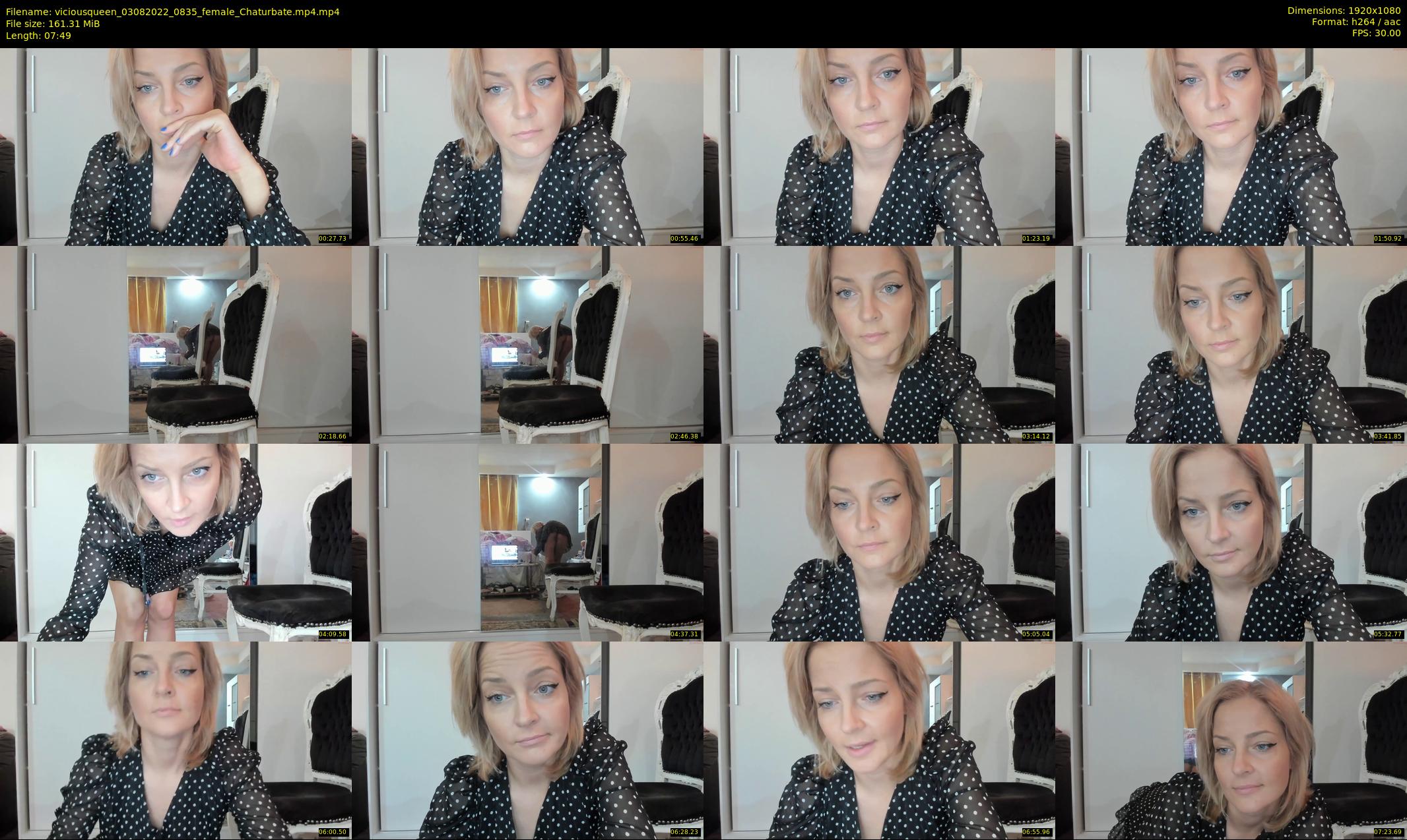 viciousqueen — 8 minute Chaturbate female cam show recording, 1080p, Aug 3, 2022