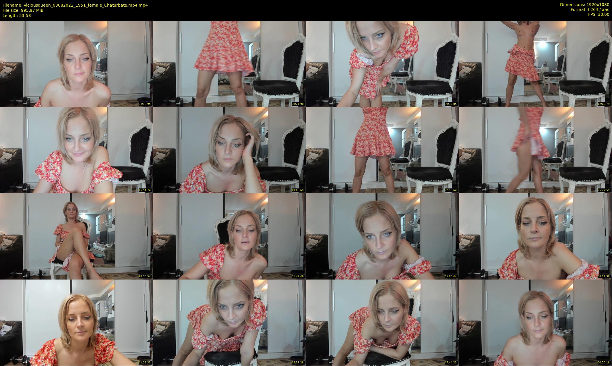 viciousqueen — 54 minute Chaturbate female cam show recording, 1080p, Aug 3, 2022
