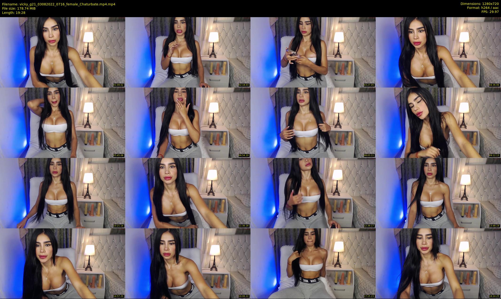 vicky_g21 — 20 minute Chaturbate female cam show recording, 720p, Aug 3, 2022