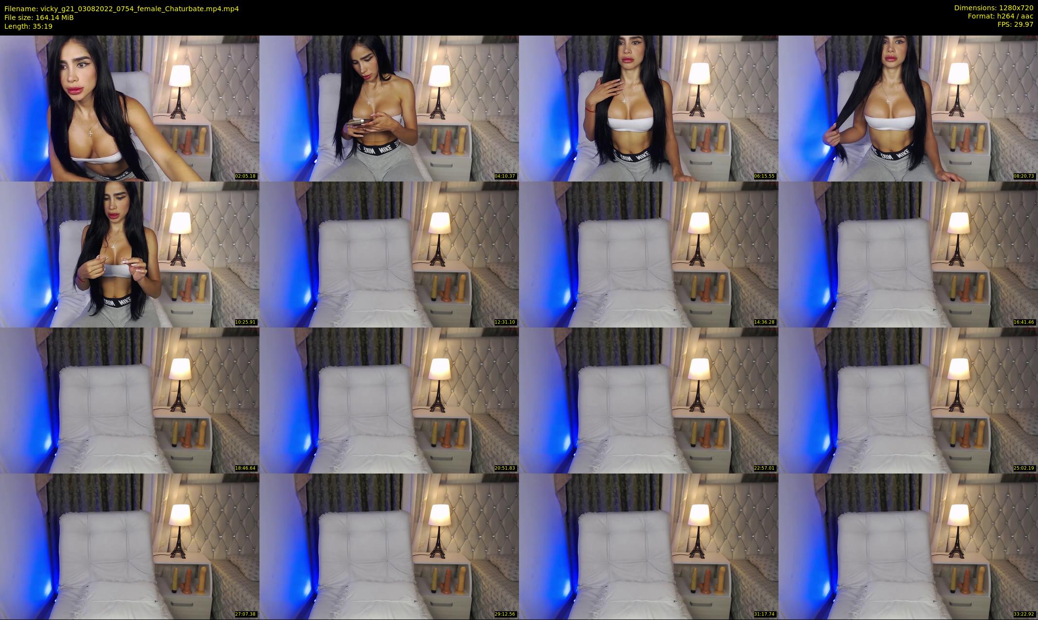 vicky_g21 — 36 minute Chaturbate female cam show recording, 720p, Aug 3, 2022