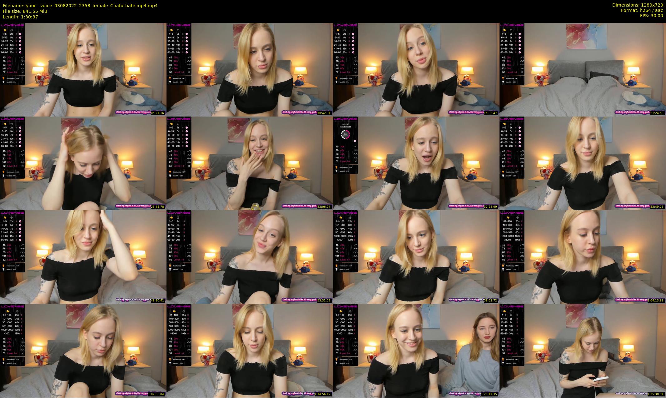 your__voice — 91 minute Chaturbate female cam show recording, 720p, Aug 3, 2022